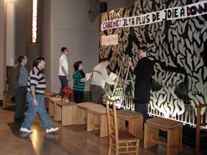 Fastenzeit Altar 8.3.2003